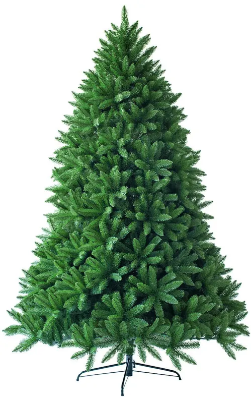 7.5 Feet Unlit Artificial Christmas Tree with 1968 Branch Tips