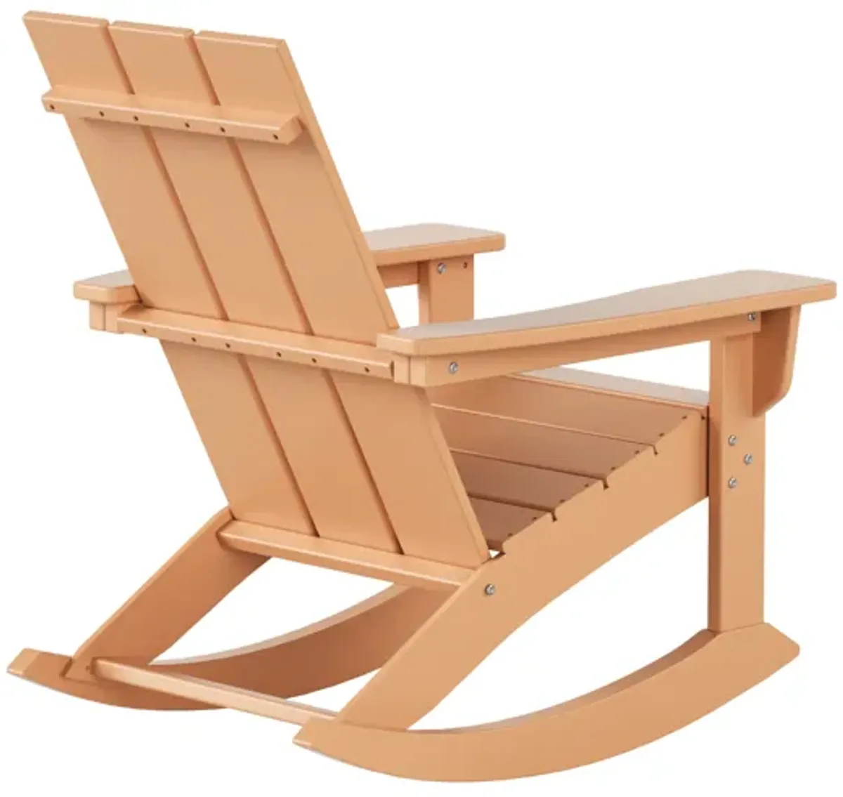 WestinTrends Modern Adirondack Outdoor Rocking Chair (Set of 2)