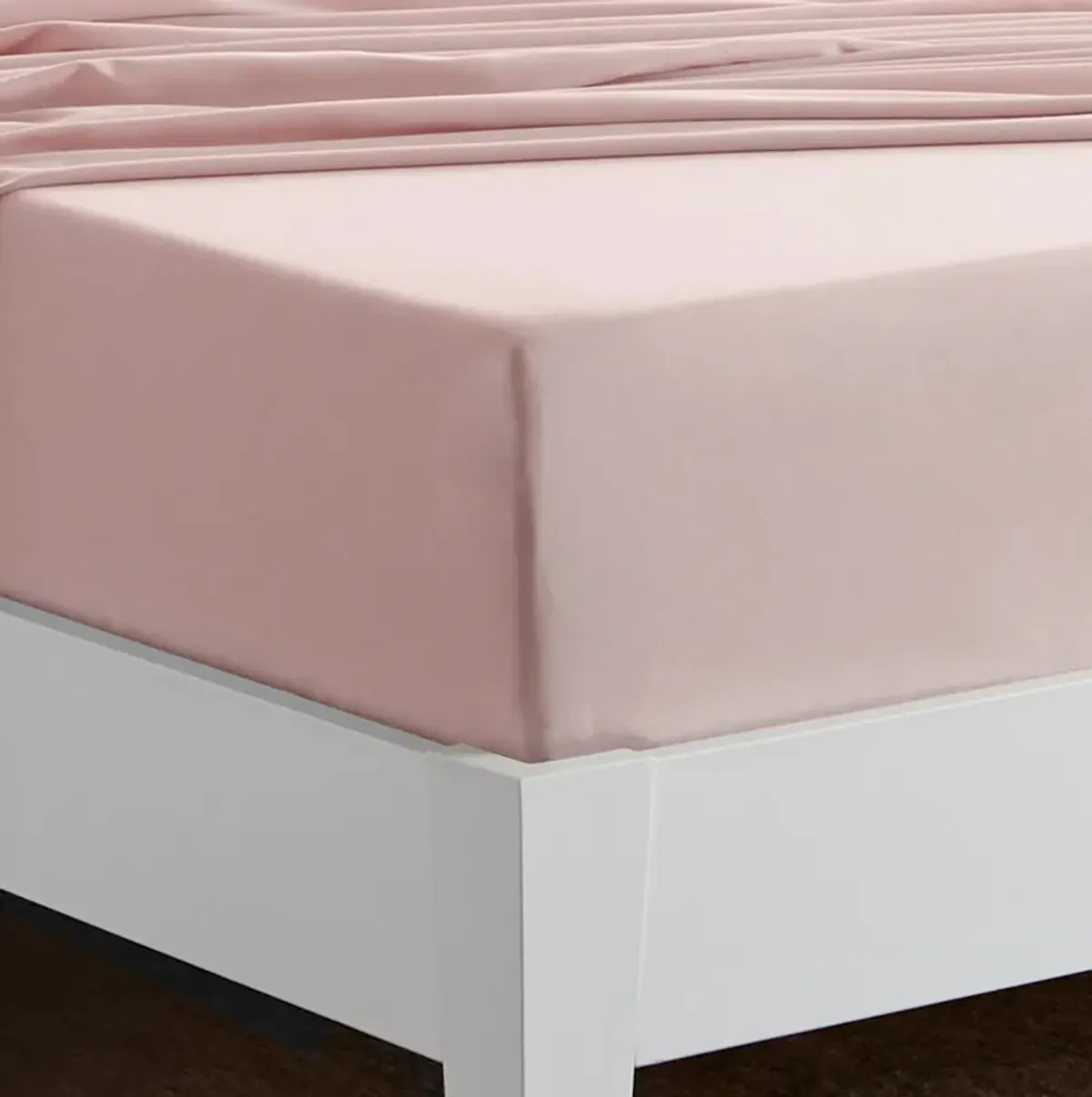 Basic Twin Sheet Set - Blush