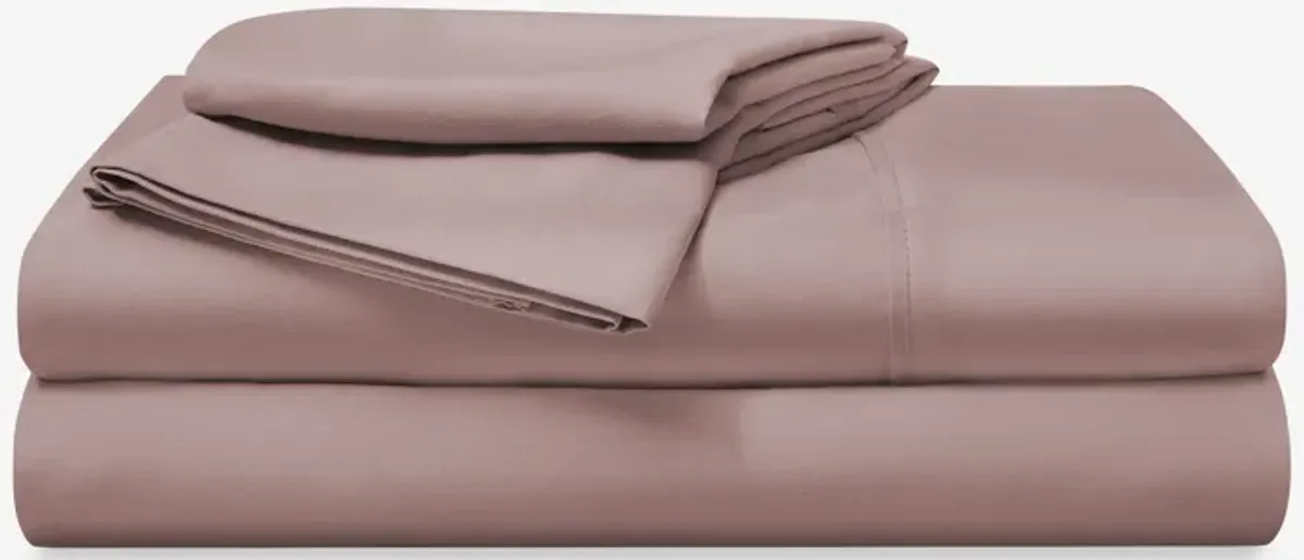 Basic Twin Sheet Set - Blush