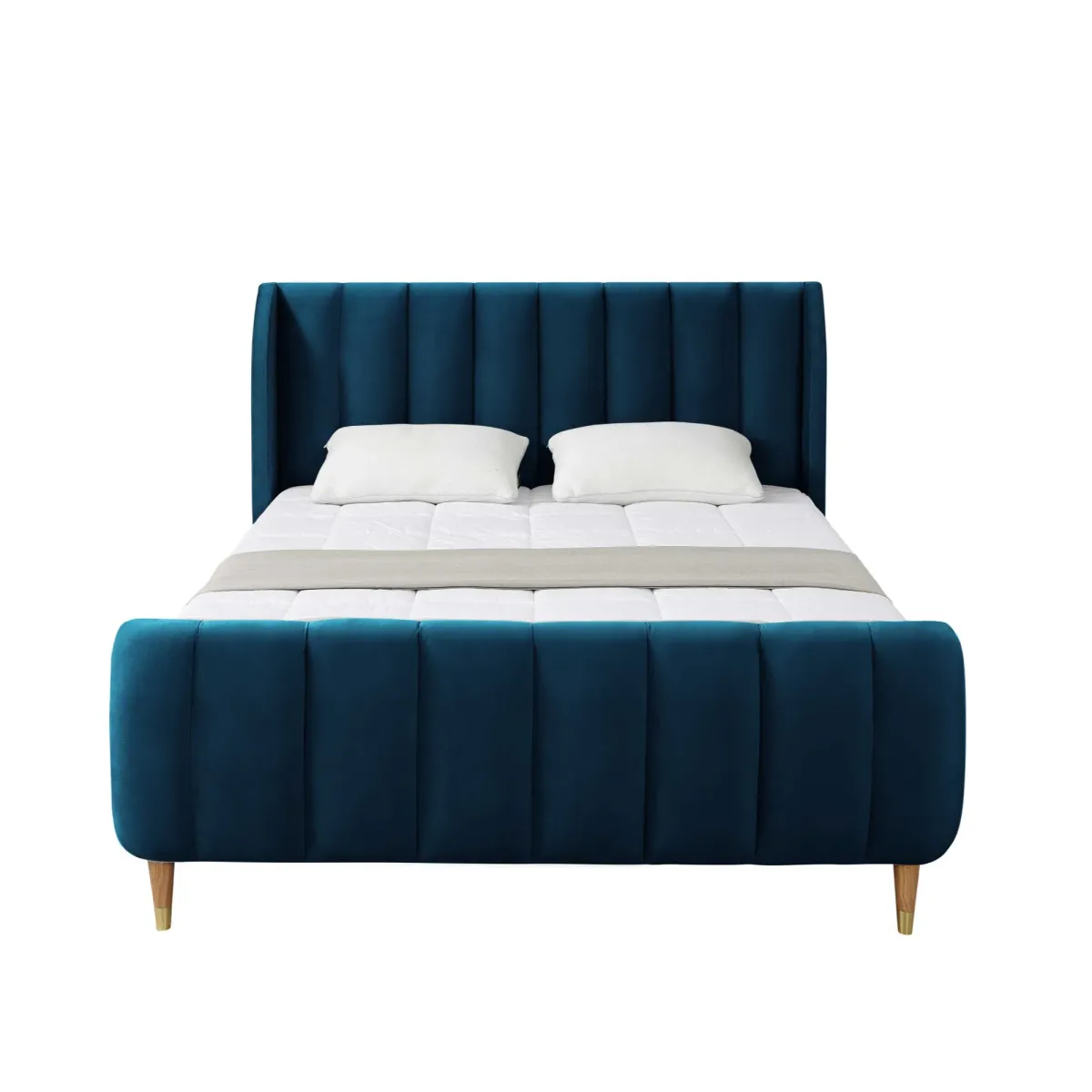 Loft Lyfe Massimo Velvet Platform Bed