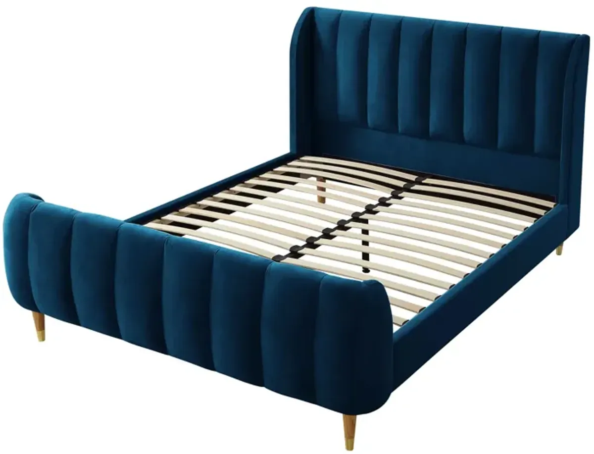 Loft Lyfe Massimo Velvet Platform Bed