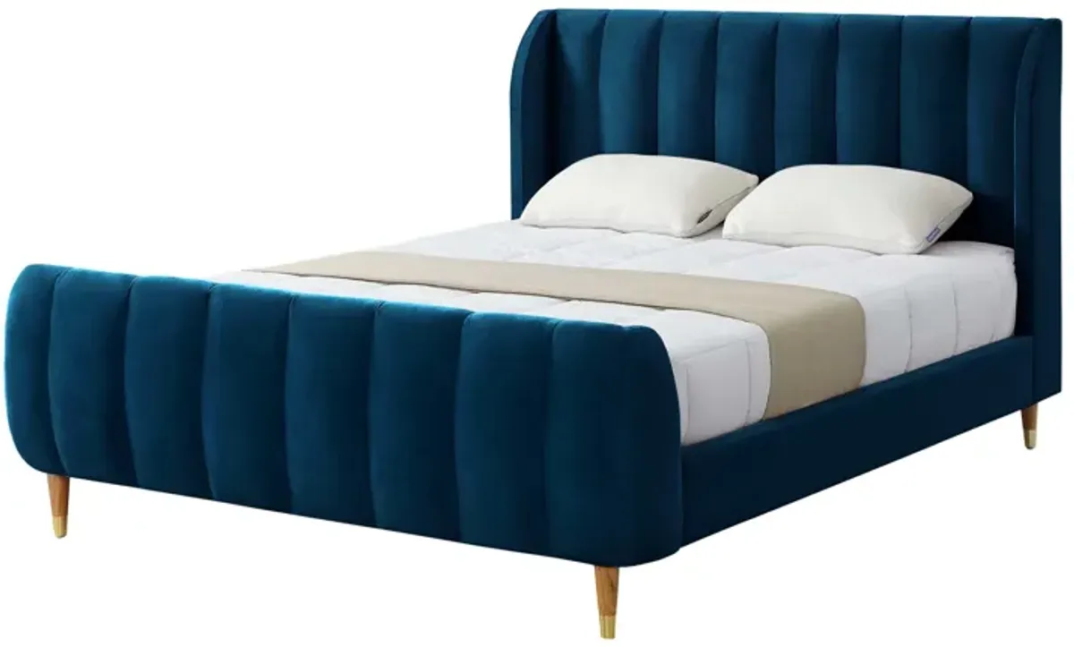 Loft Lyfe Massimo Velvet Platform Bed