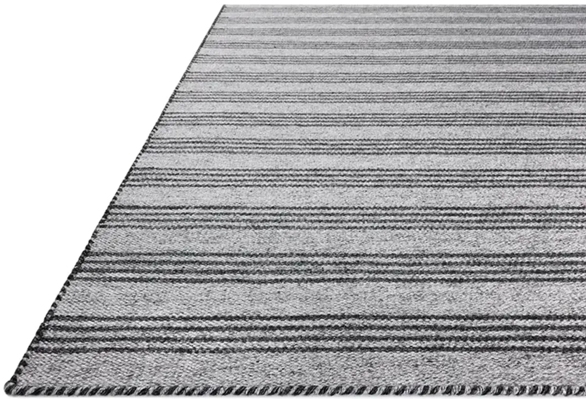 Charlie Dove/Charcoal 3'6" x 5'6" Accent Rug by Magnolia Home by Joanna Gaines x Loloi