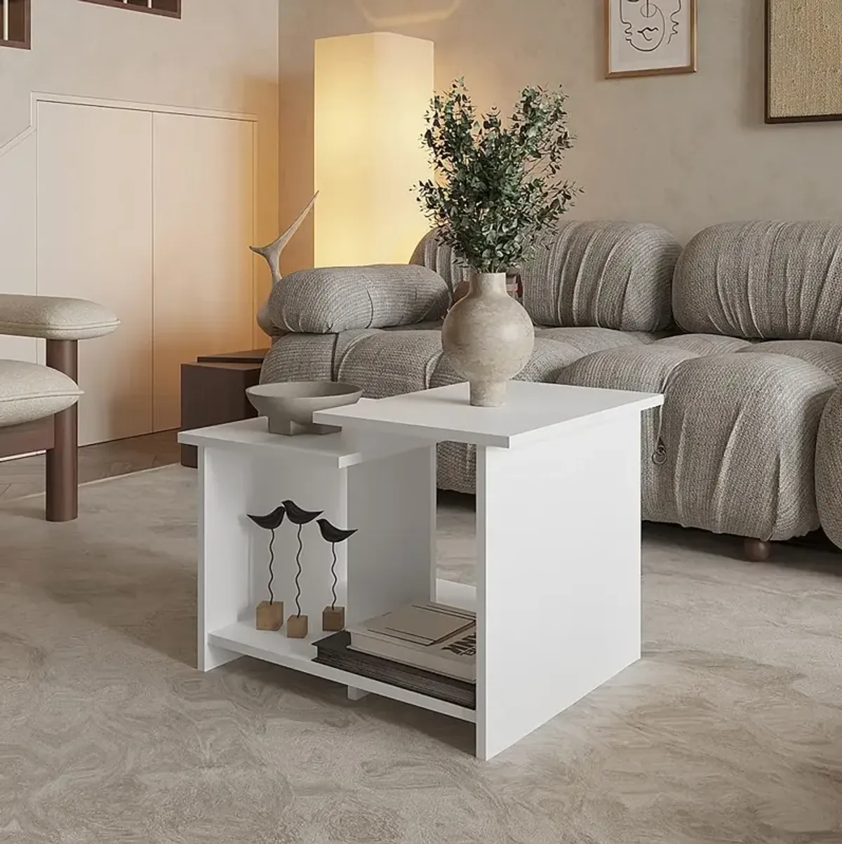 Sedalia Coffe table, Living Room, White