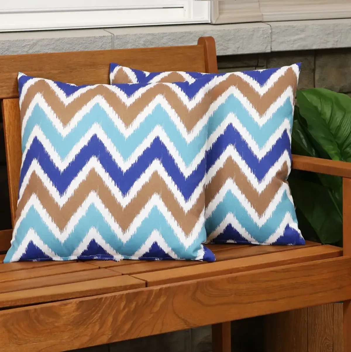 Sunnydaze Set of 2 17" x 17" Decorative Throw Pillows