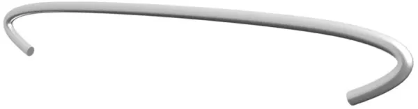 vidaXL - 100 pcs Quality Galvanized Steel Gabion Hooks, 15.7" Length, Easy Assembly, Provides Stability and Prevents Deformation