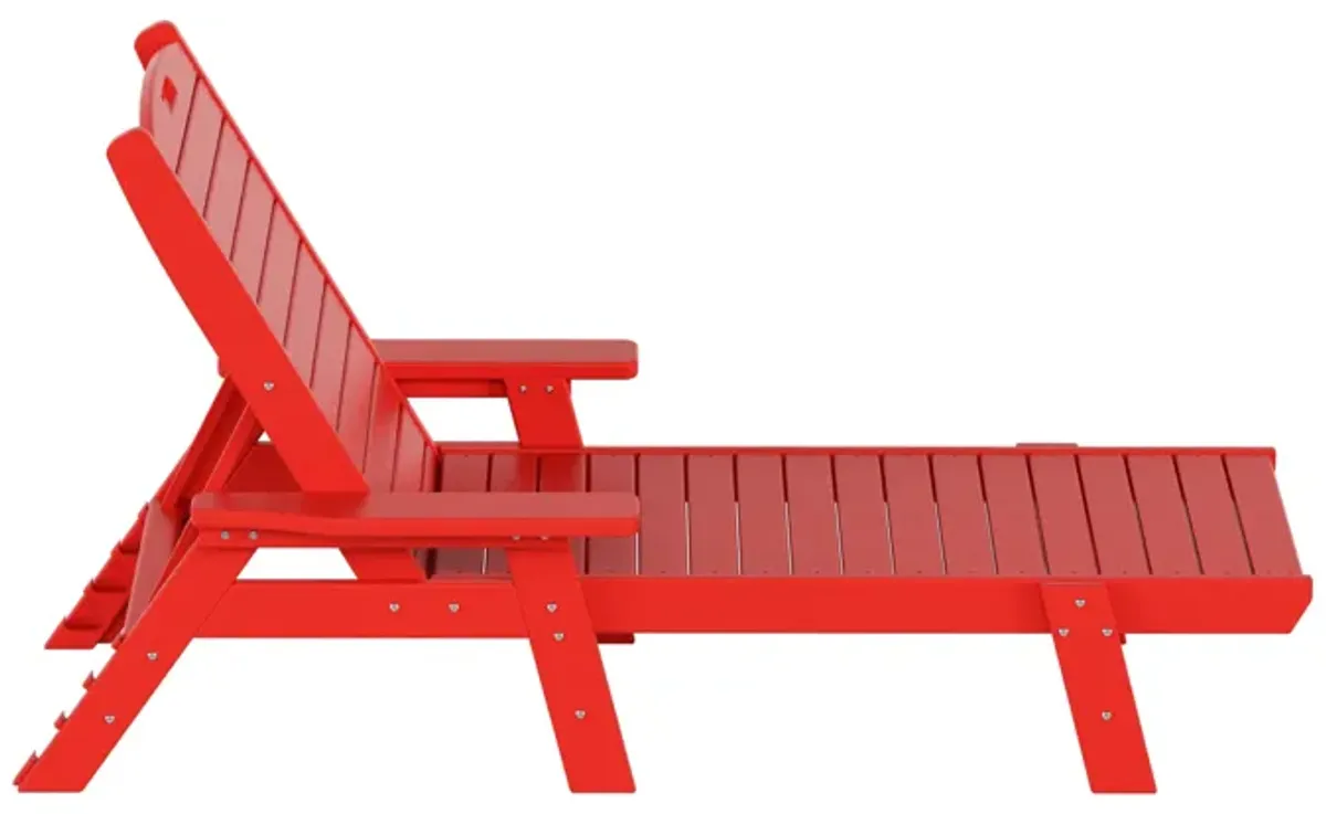 WestinTrends Adirondack Outdoor Chaise Lounge