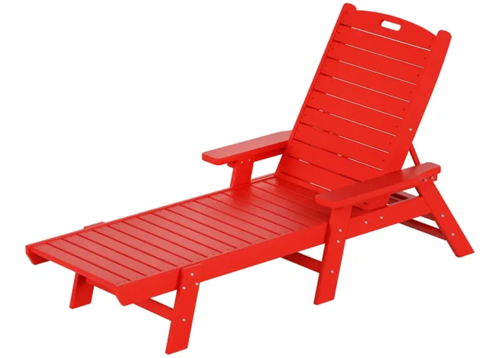 WestinTrends Adirondack Outdoor Chaise Lounge