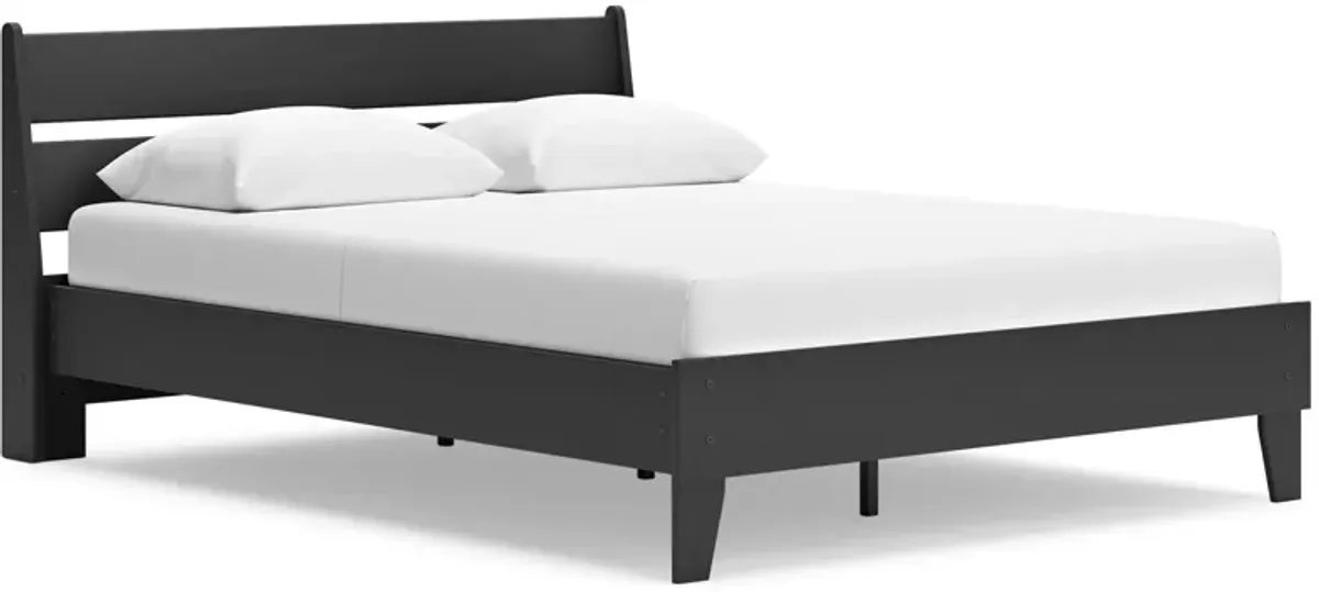 Queen Panel Platform Bed