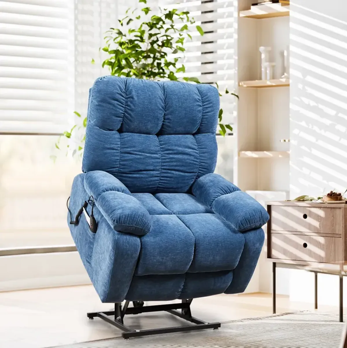 Electric Power Lift Recliner Chair for Elderly with Massage and Heating