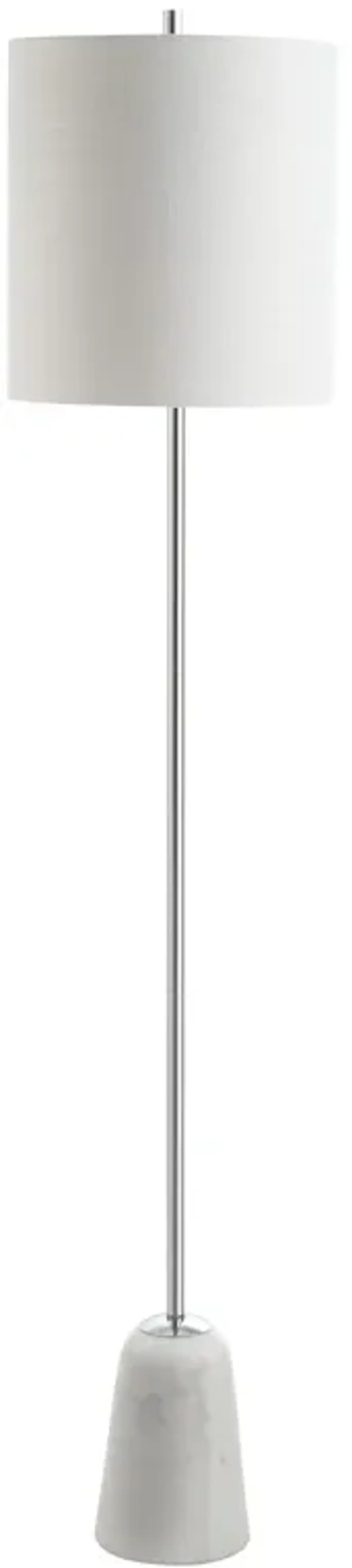 Lincoln Marble/Metal LED Floor Lamp