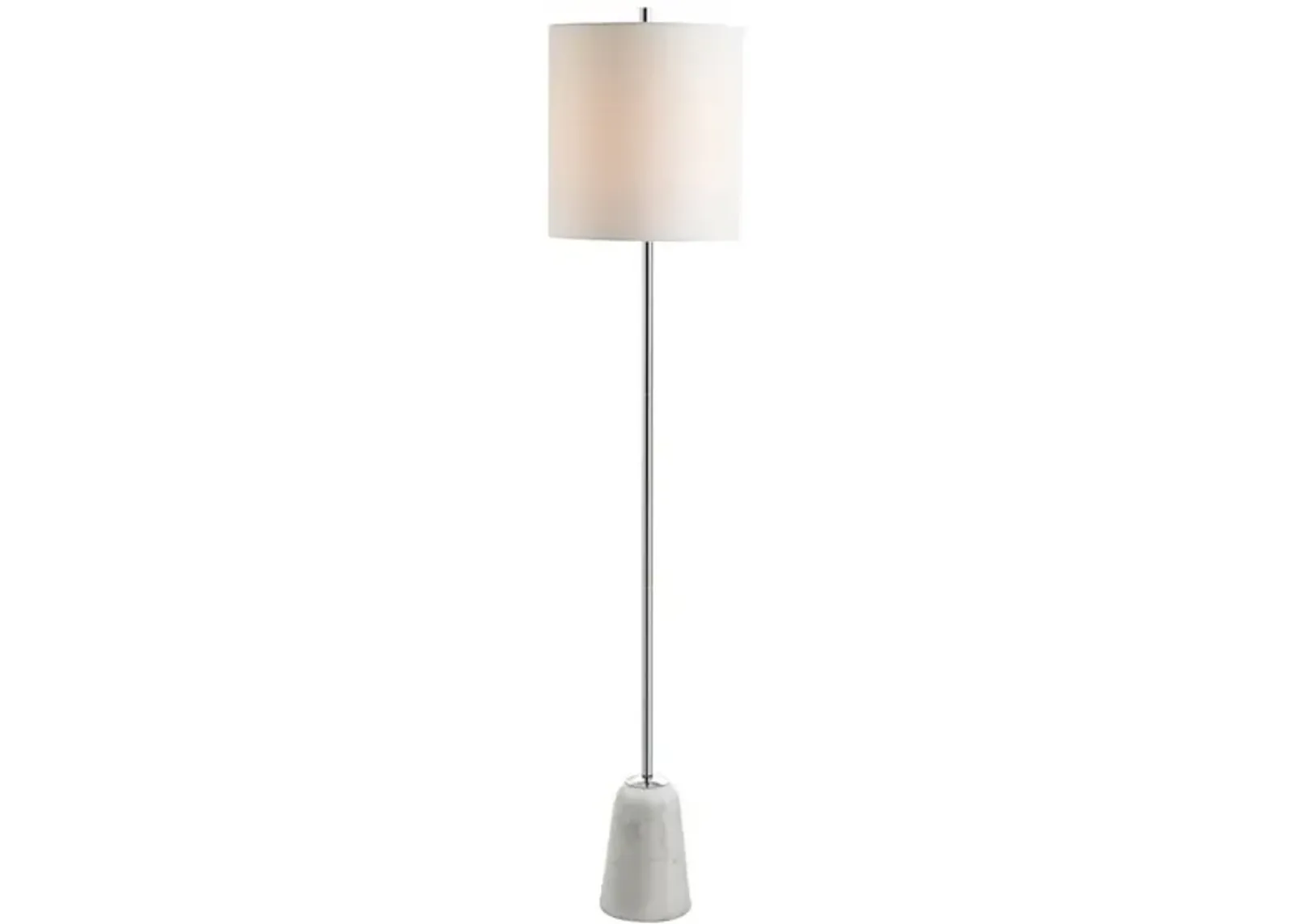 Lincoln Marble/Metal LED Floor Lamp