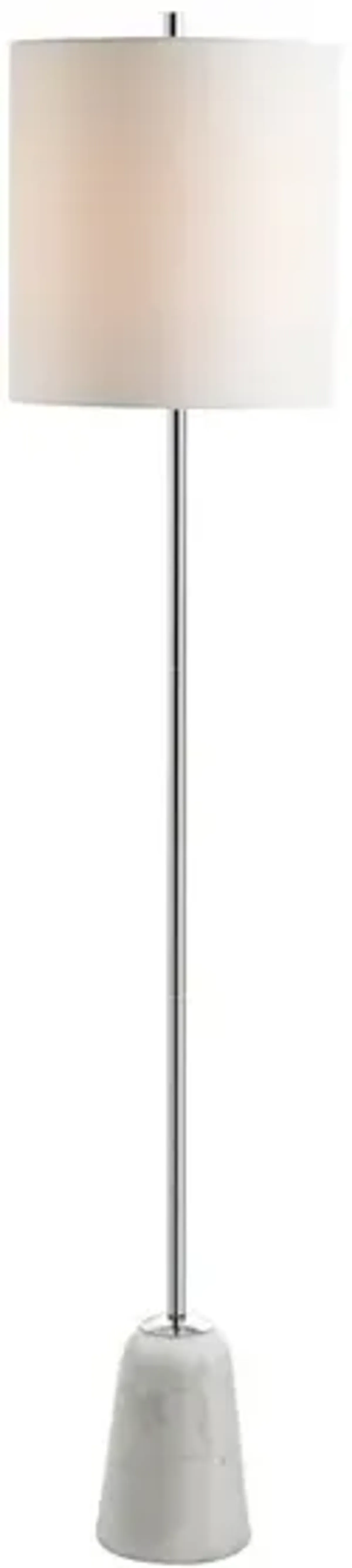 Lincoln Marble/Metal LED Floor Lamp