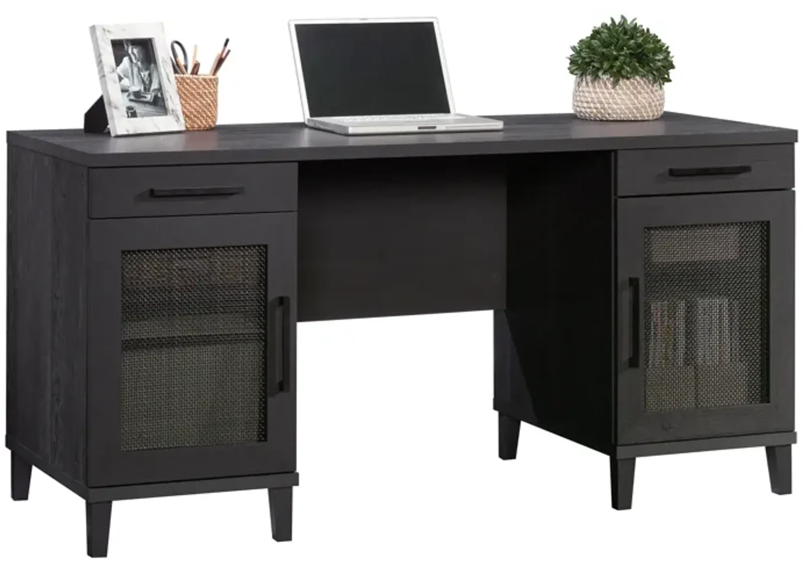 Tiffin Line Double Pedestal Desk