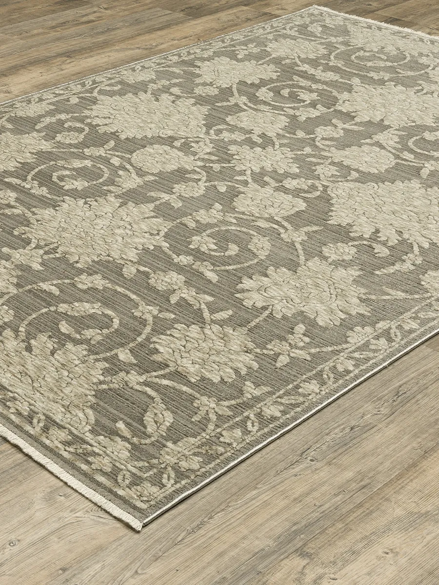 Capella 3'3" x 5' Grey Rug