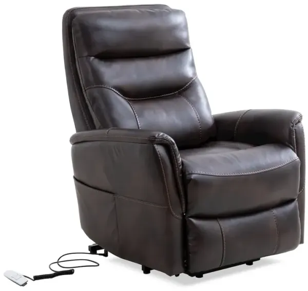 Parker Living Gemini - Truffle Power Lift Recliner with Articulating Headrest