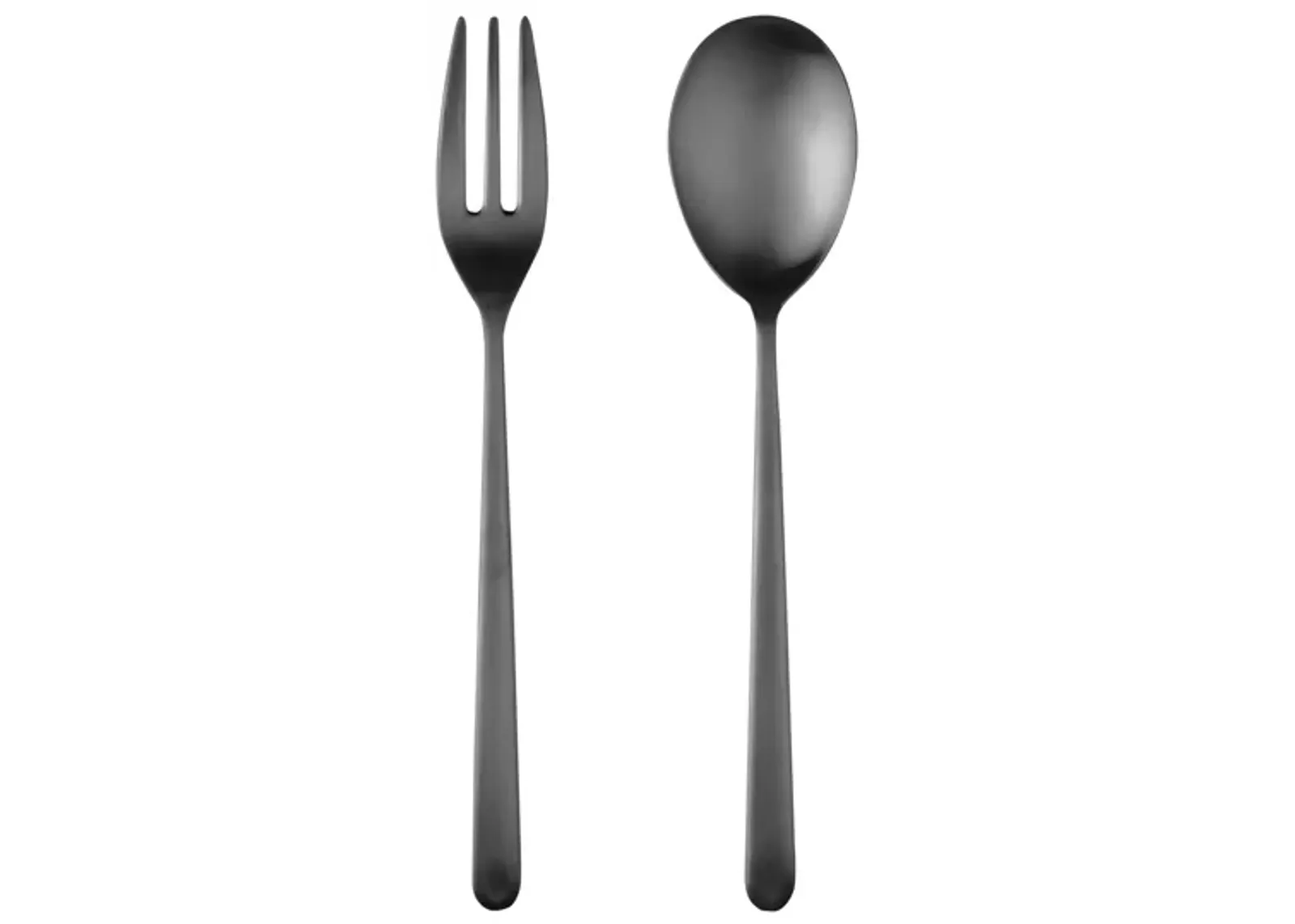 Linea 2 Piece Ice Black Gold Serving Set