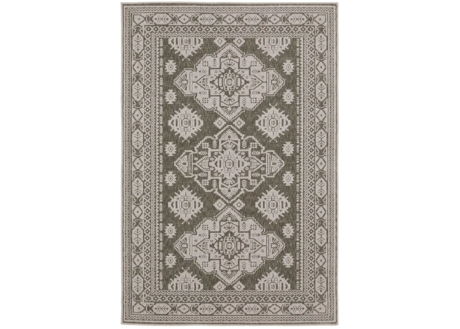 Intrigue 9'10" x 12'10" Grey Rug