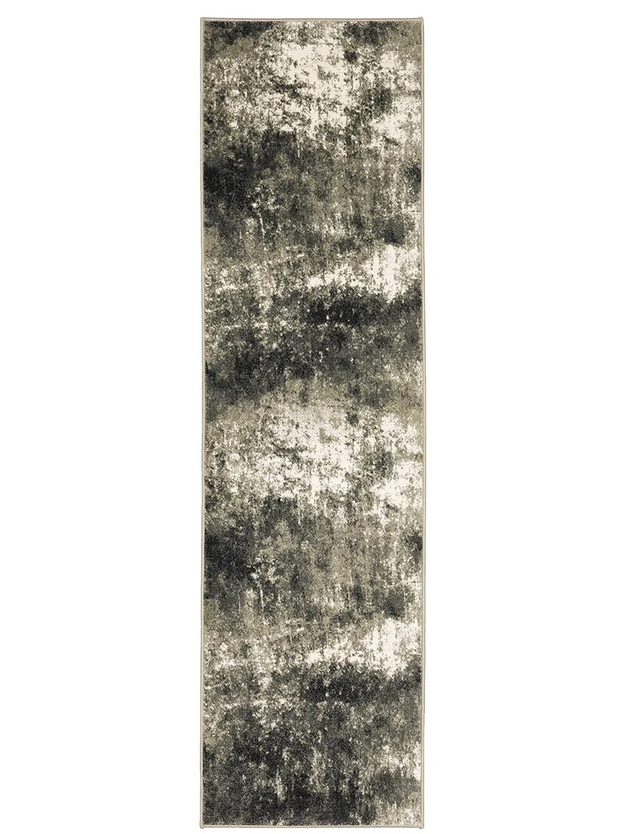 Venice 2'3" x 7'6" Charcoal Rug