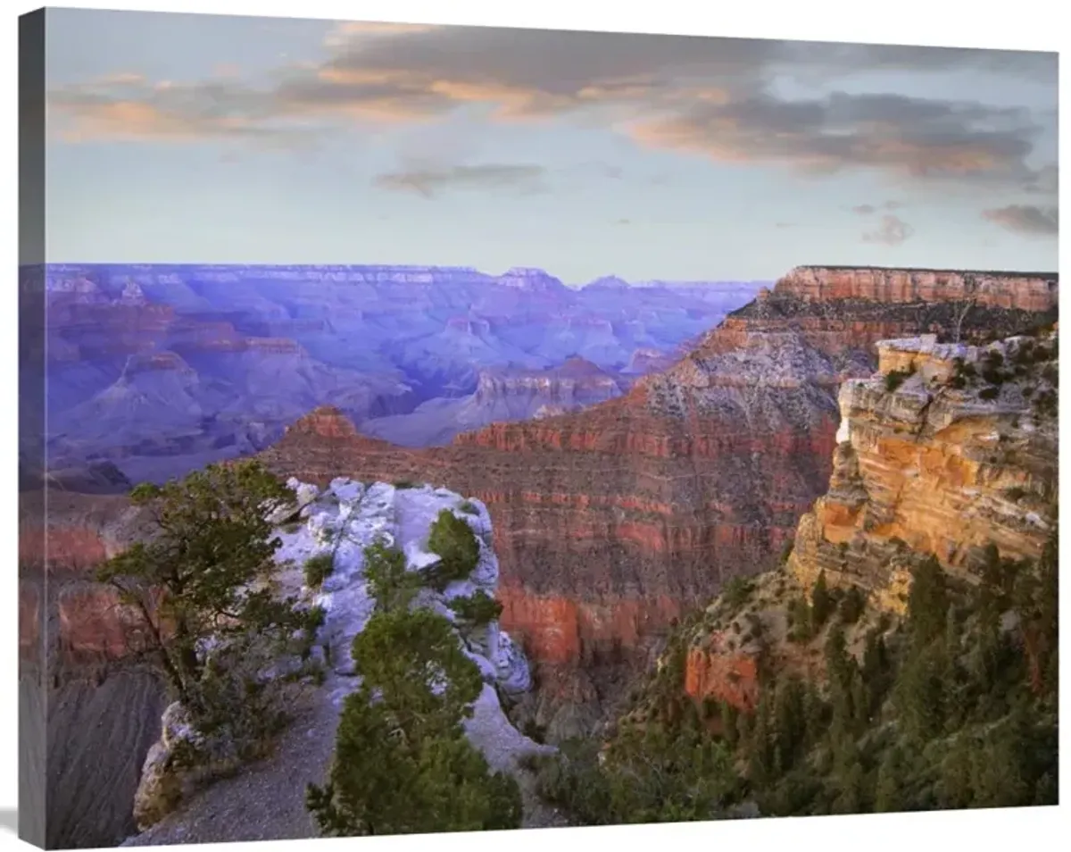 Wotans Throne from South Rim, Grand Canyon National Park, Arizona-Canvas Art-35x28
