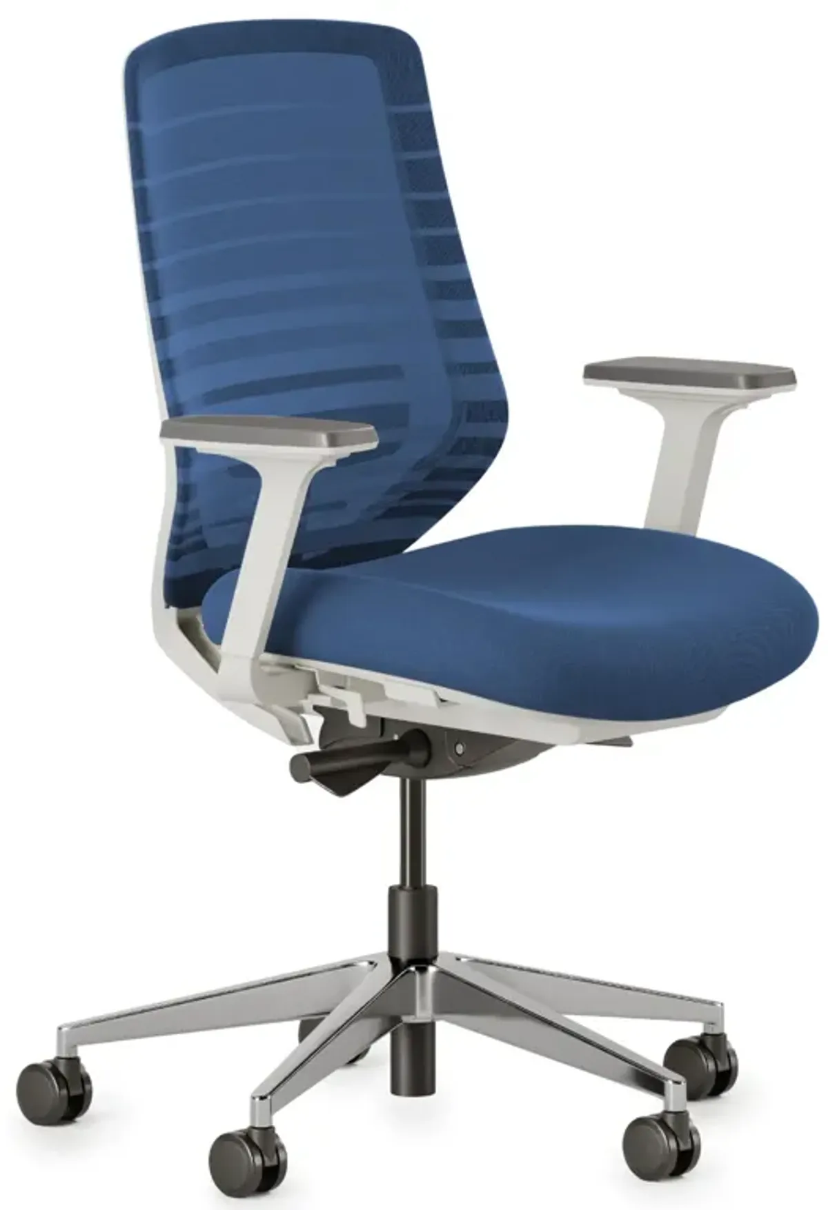 Branch Ergonomic Chair - A Versatile Desk Chair with Adjustable Lumbar Support, Breathable Mesh Backrest, and Smooth Wheels - Ex