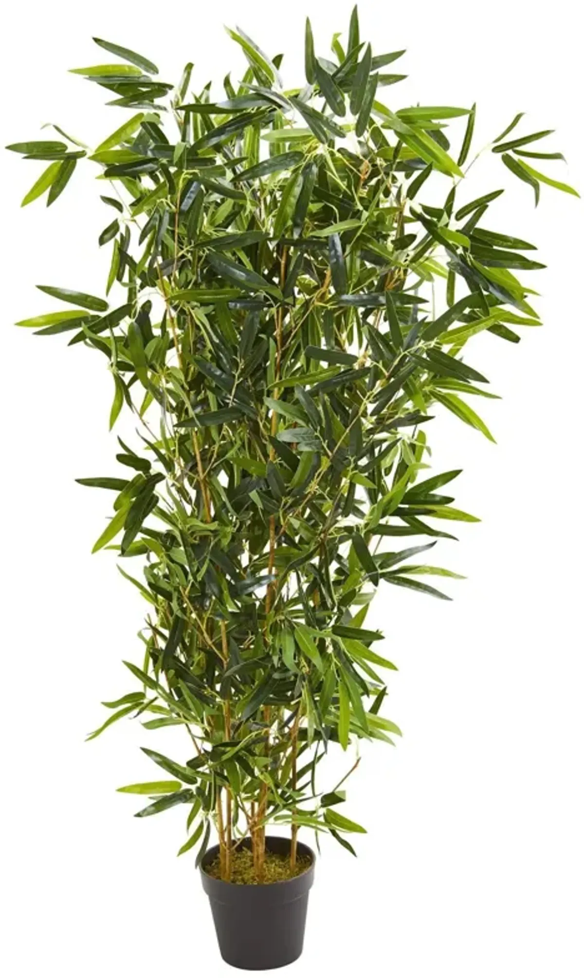 Nearly Natural 57-in Bamboo Artificial Tree (Real Touch)
