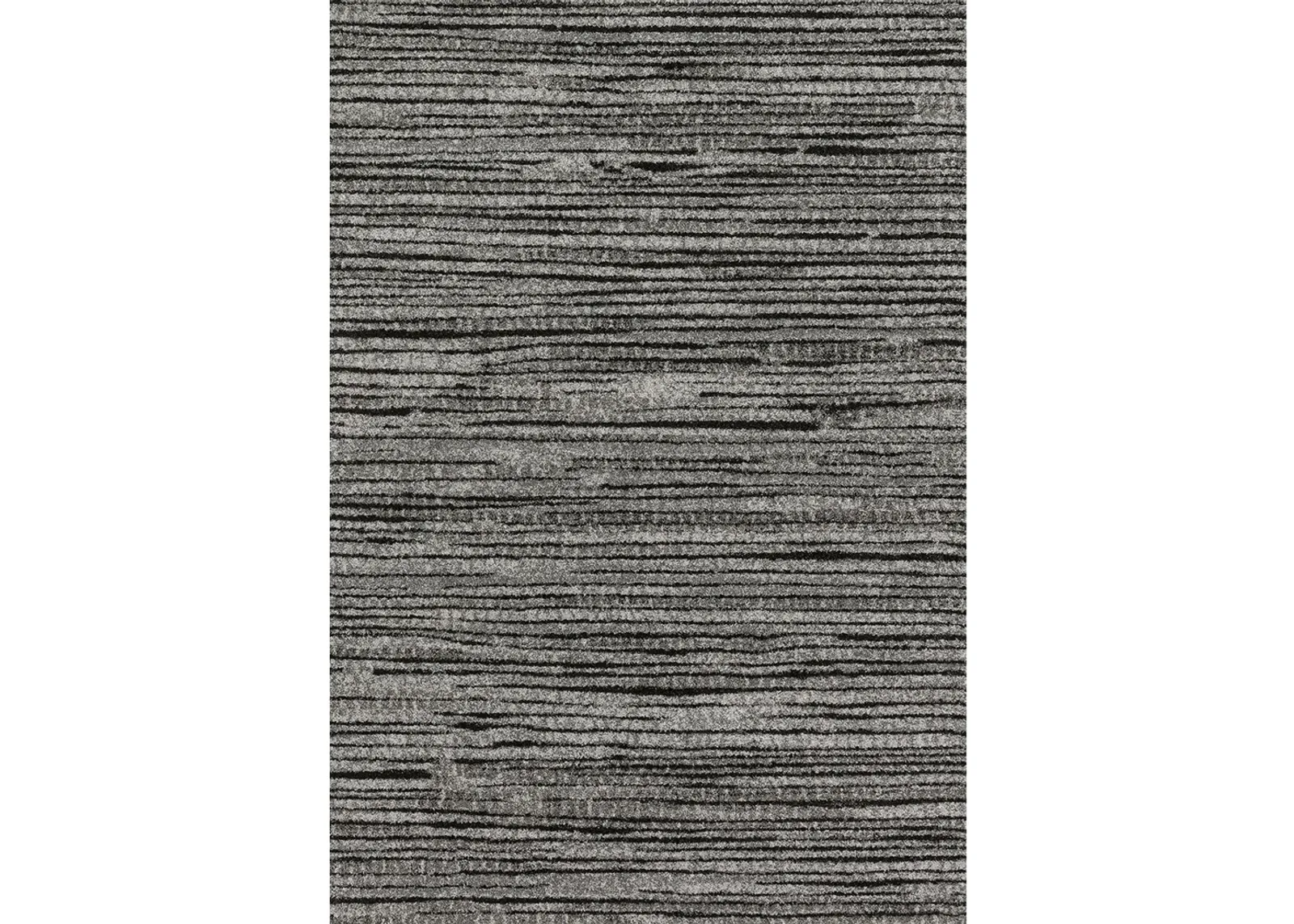 Emory EB02 Grey/Black 5'3" x 7'7" Rug