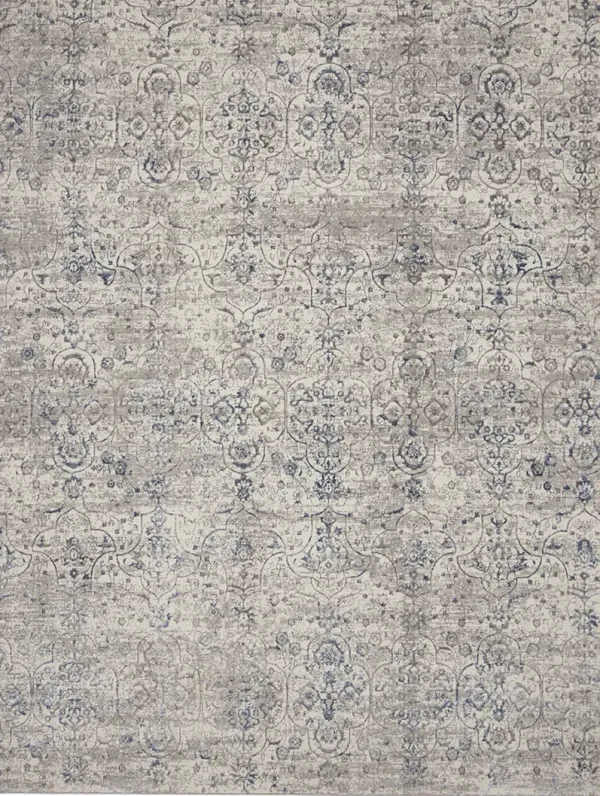 Royal Terrace KI43 Beige/Blue 7'10" x 9'10" Rug