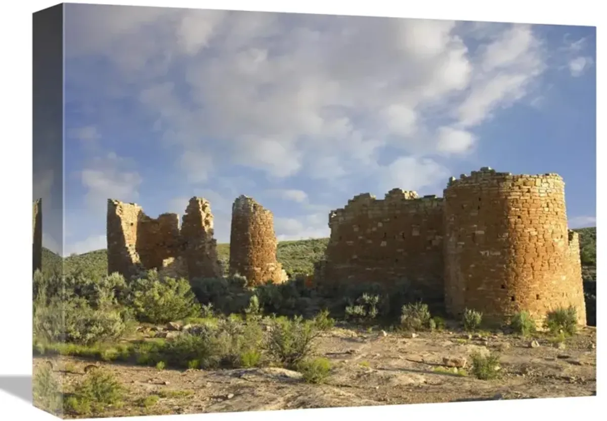 Hovenweep Castle at Little Ruin Canyon, Hovenweep National Monument, Utah-Canvas Art-16x12