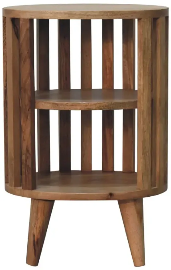 Artisan Furniture Solid Wood Ariella Double Shelf nightstand