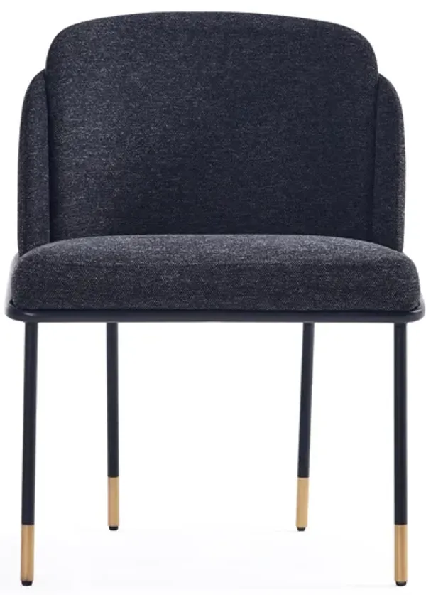 Flor Black Dining Chairs (Set of 2)