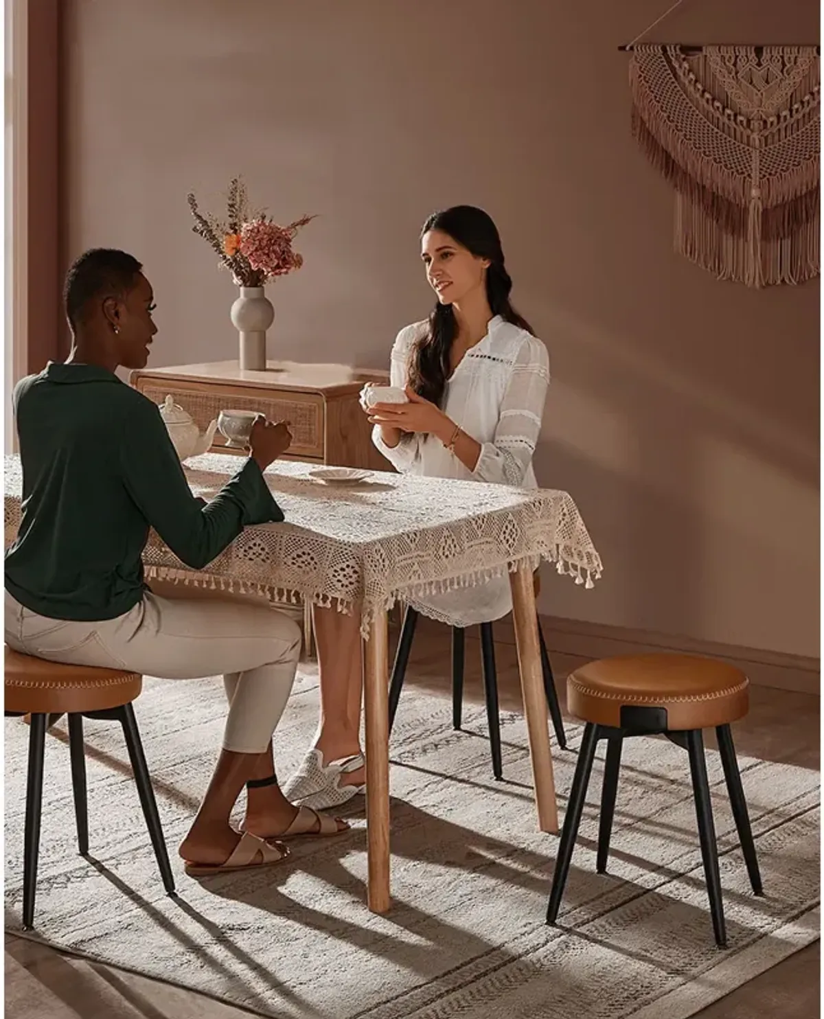 Dining Stools Set of 2: Stylish and Comfortable Seating for Your Dining Area