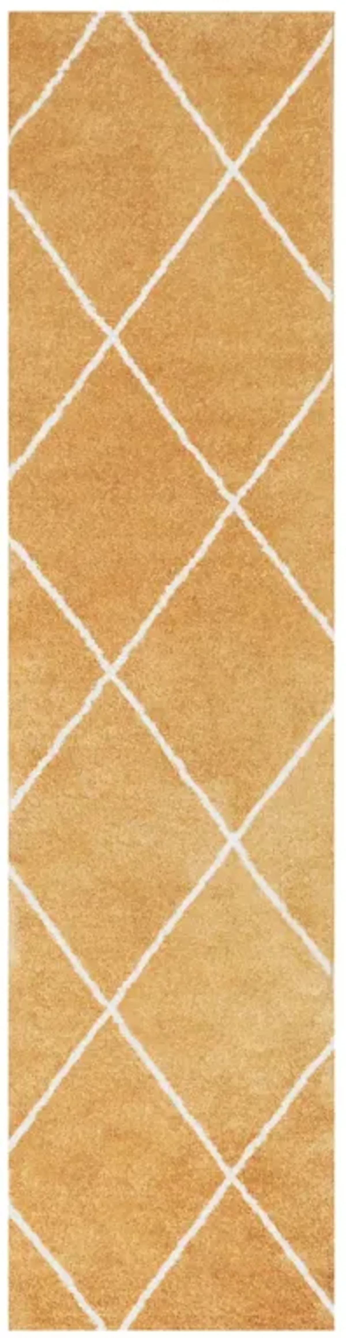 Cole Minimalist Diamond Trellis Area Rug