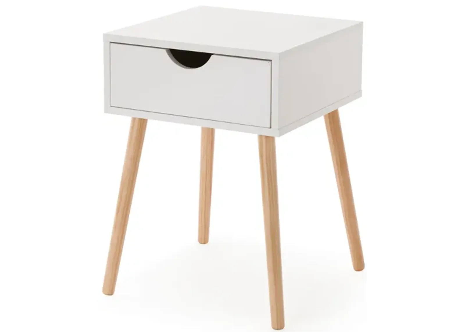 Yak About It® Easy Built Side Table - White