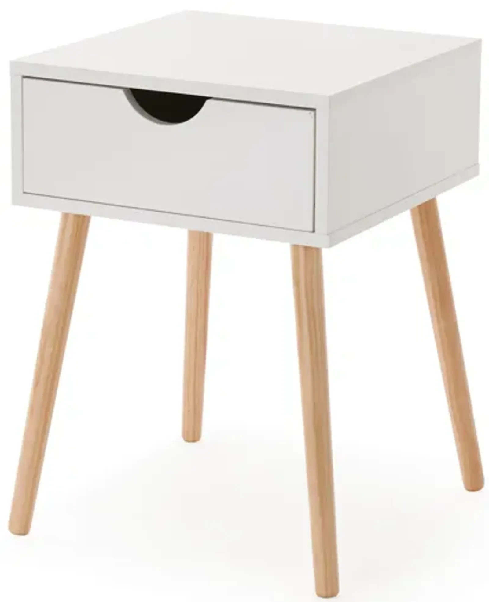 Yak About It® Easy Built Side Table - White