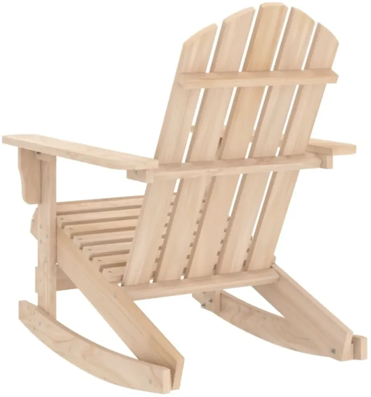 vidaXL Patio Adirondack Rocking Chair Solid Fir Wood