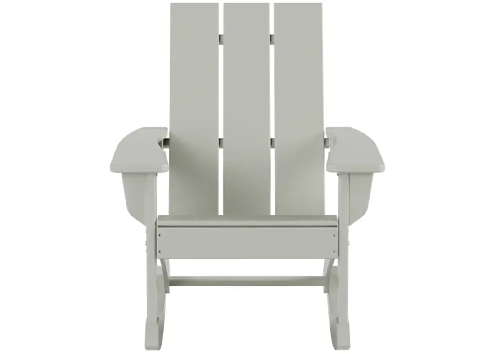 WestinTrends Modern Adirondack Outdoor Rocking Chair