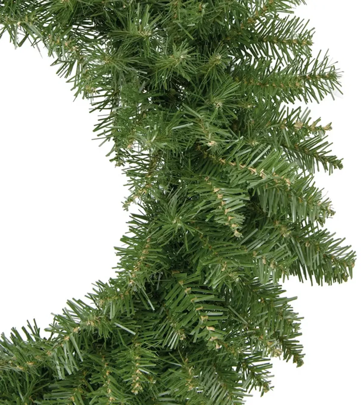 Rockwood Pine Artificial Christmas Wreath  24-Inch  Unlit