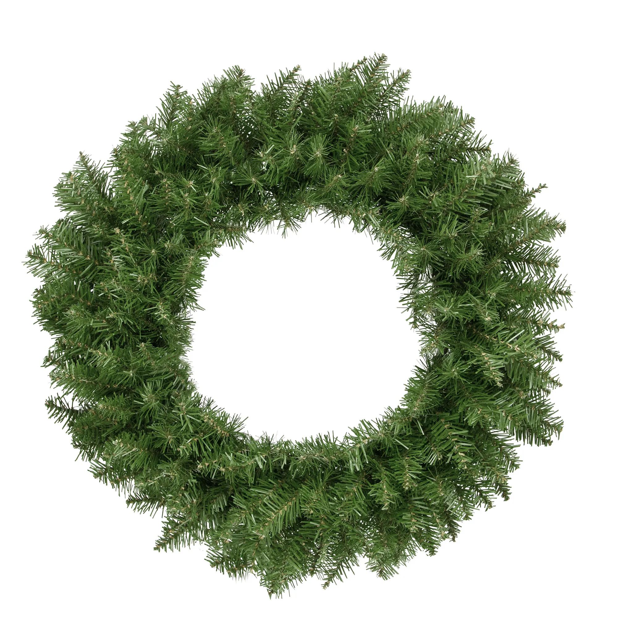 Rockwood Pine Artificial Christmas Wreath  24-Inch  Unlit