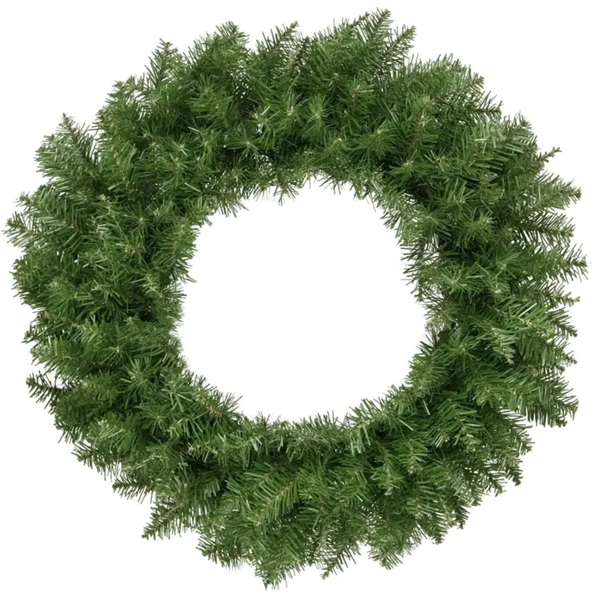 Rockwood Pine Artificial Christmas Wreath  24-Inch  Unlit