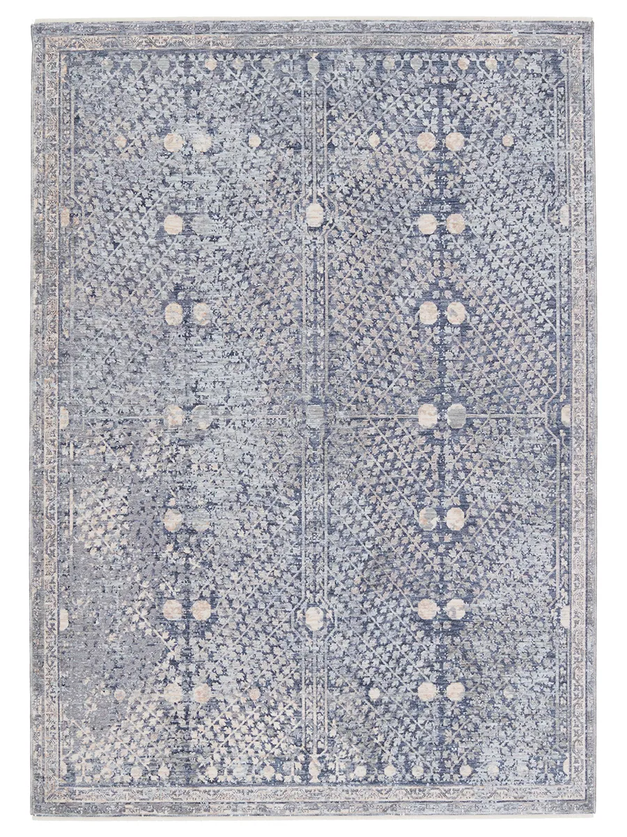 Ballad Larkin Blue 3' x 10' Runner Rug