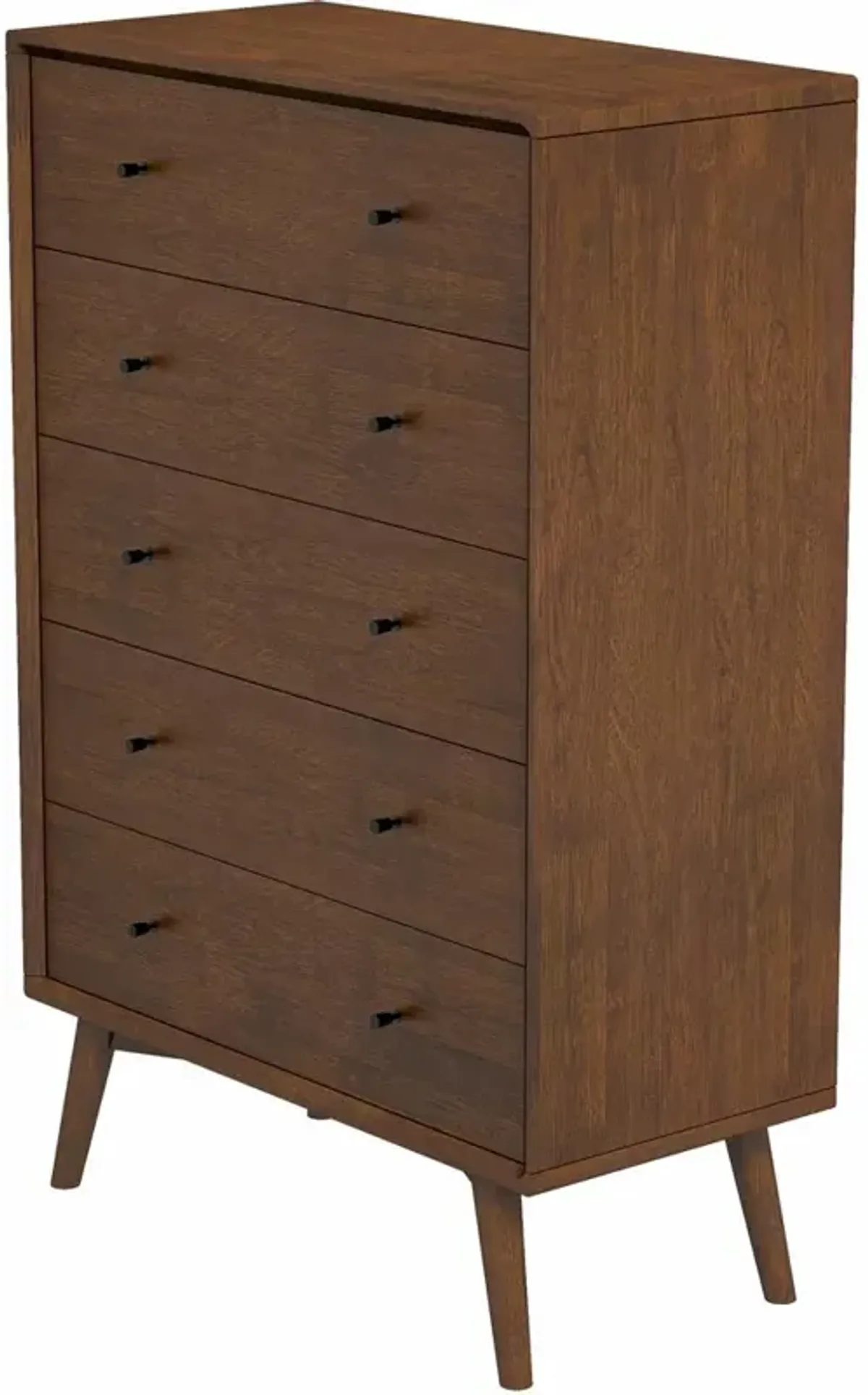 Ashcroft Furniture Co Caroline Mid Century Modern Solid Wood Dresser
