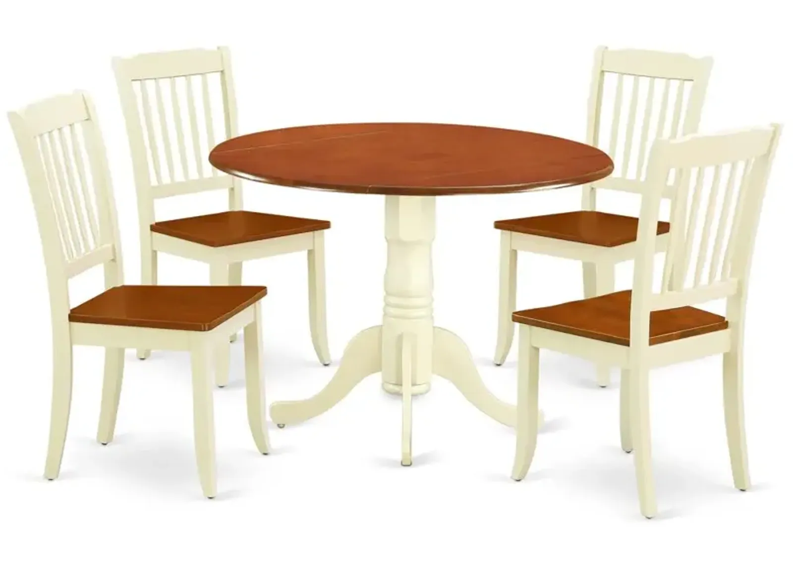 Dining Room Set Buttermilk & Cherry