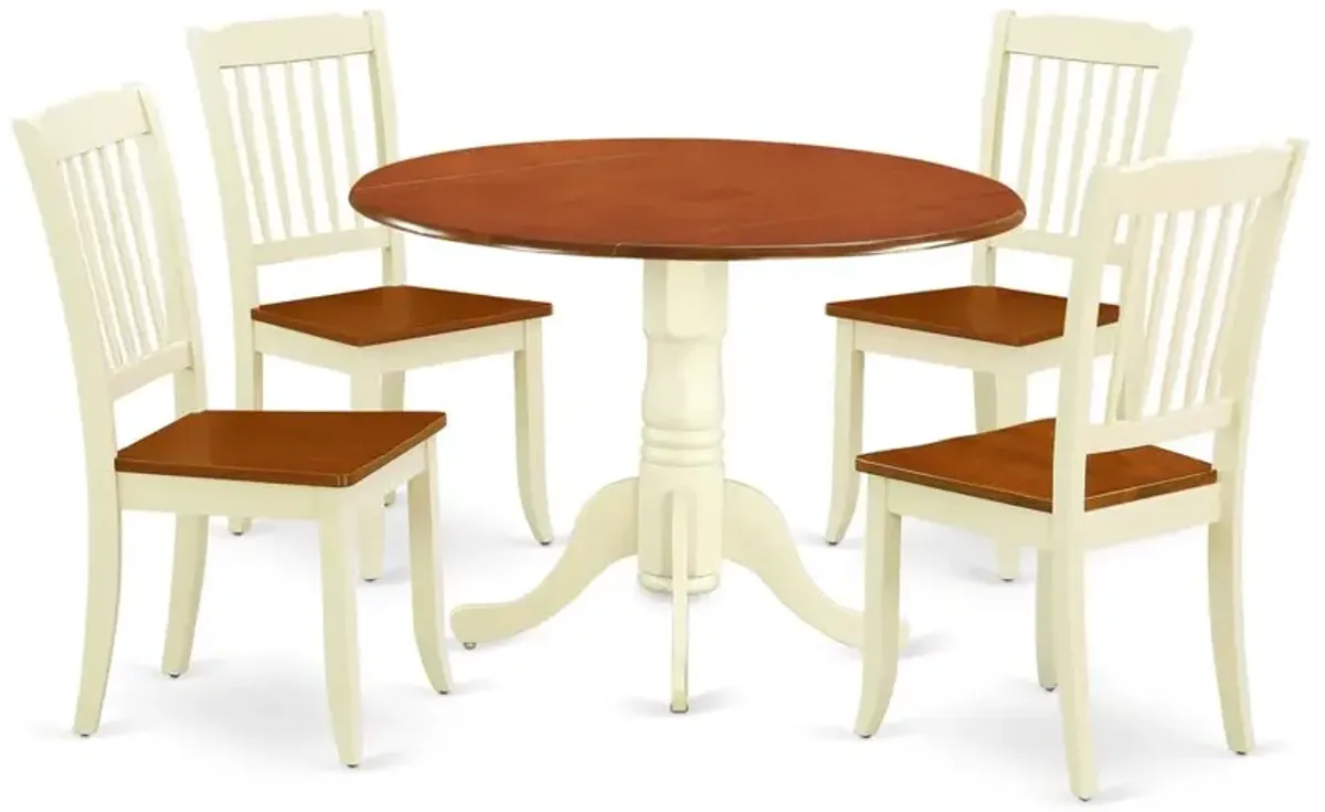 Dining Room Set Buttermilk & Cherry