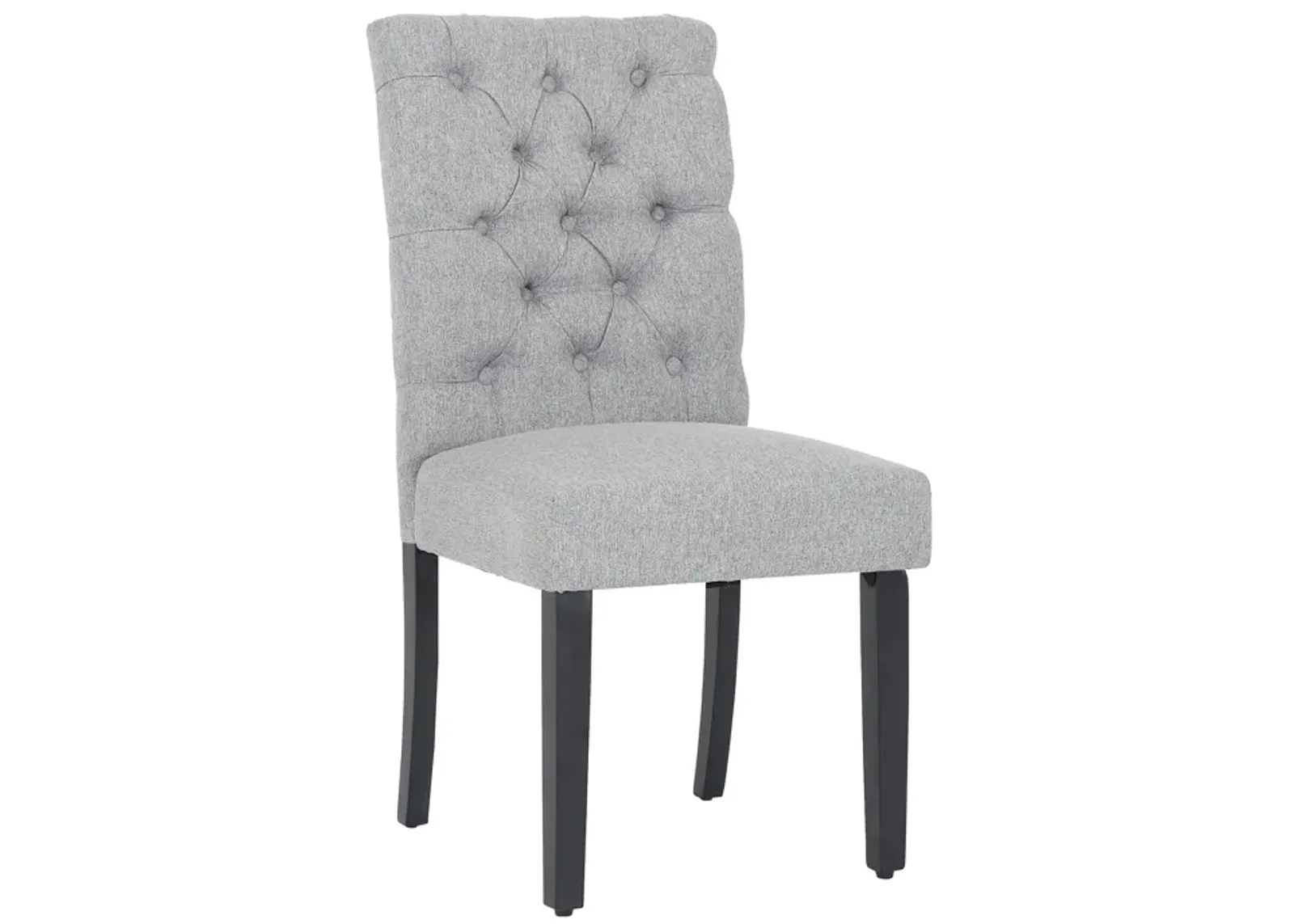 WestinTrends Upholstered Button Tufted Dining Chair