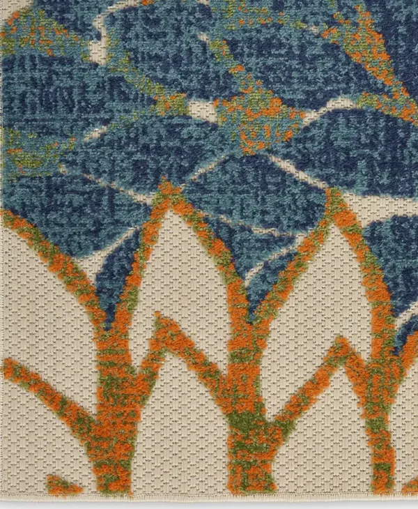 Aloha ALH05 Blue/Green 9' x 12' Rug