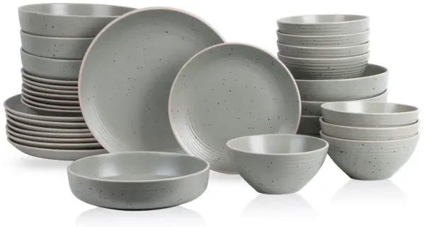 Stone Lain Lauren Stoneware 32 Piece Dinnerware Set
