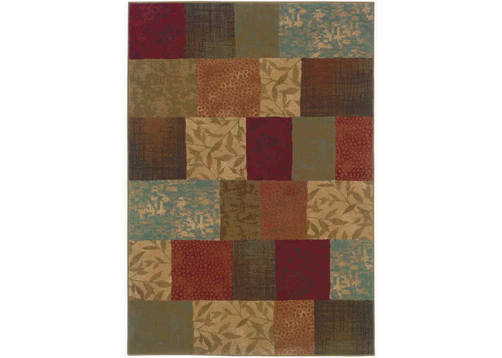 Hudson 6'7" x 9'6" Green Rug