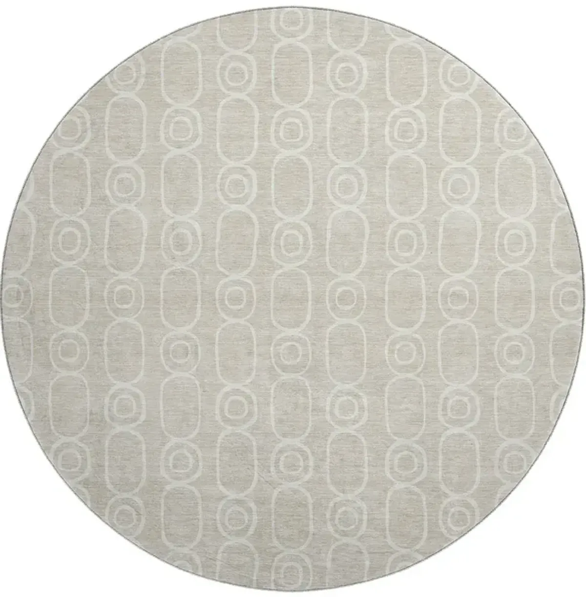 The Reserve TR6 Beige 8' Round Rug